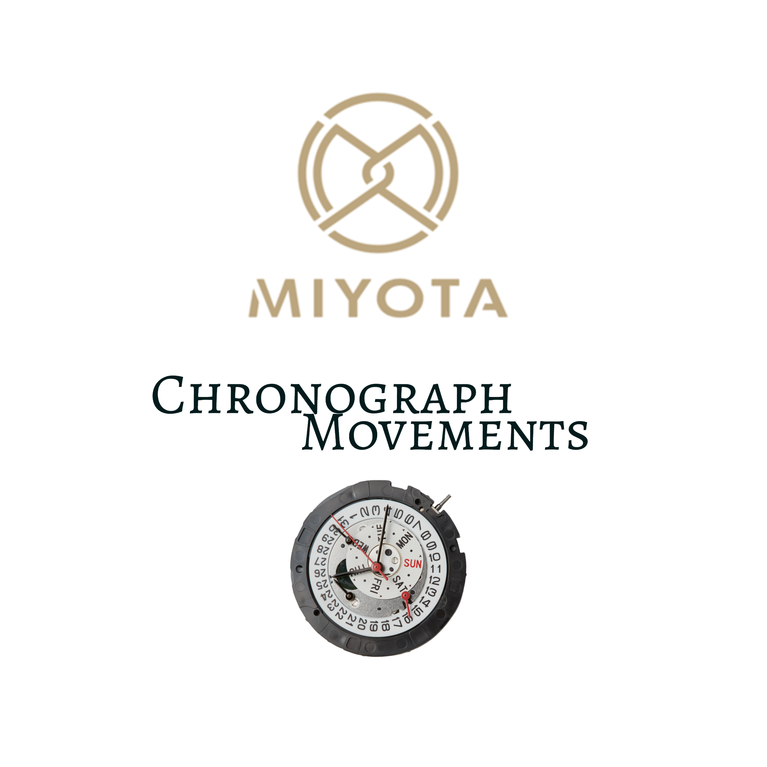 MIYOTA　Chronograph