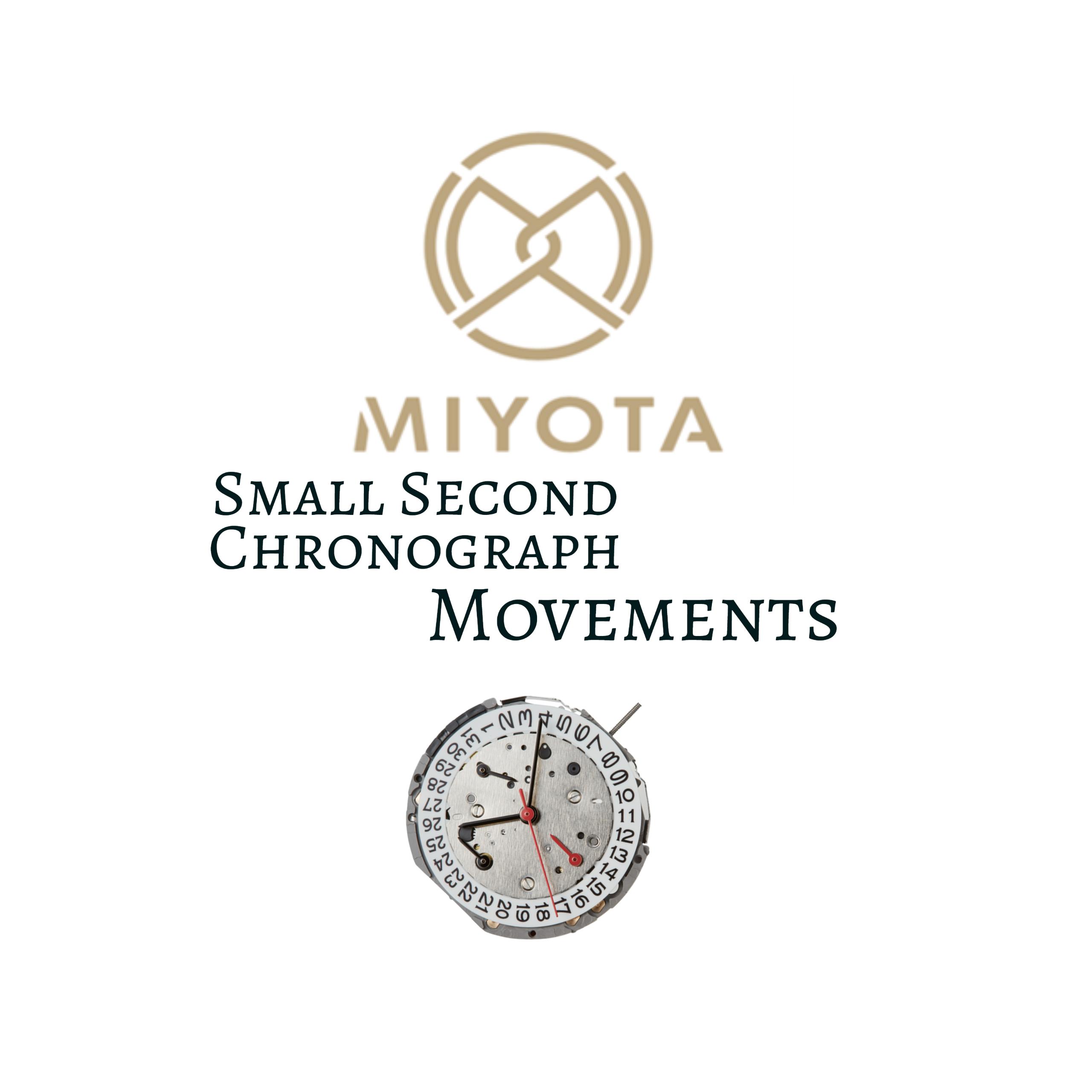 MIYOTA　Small Second Chronograph